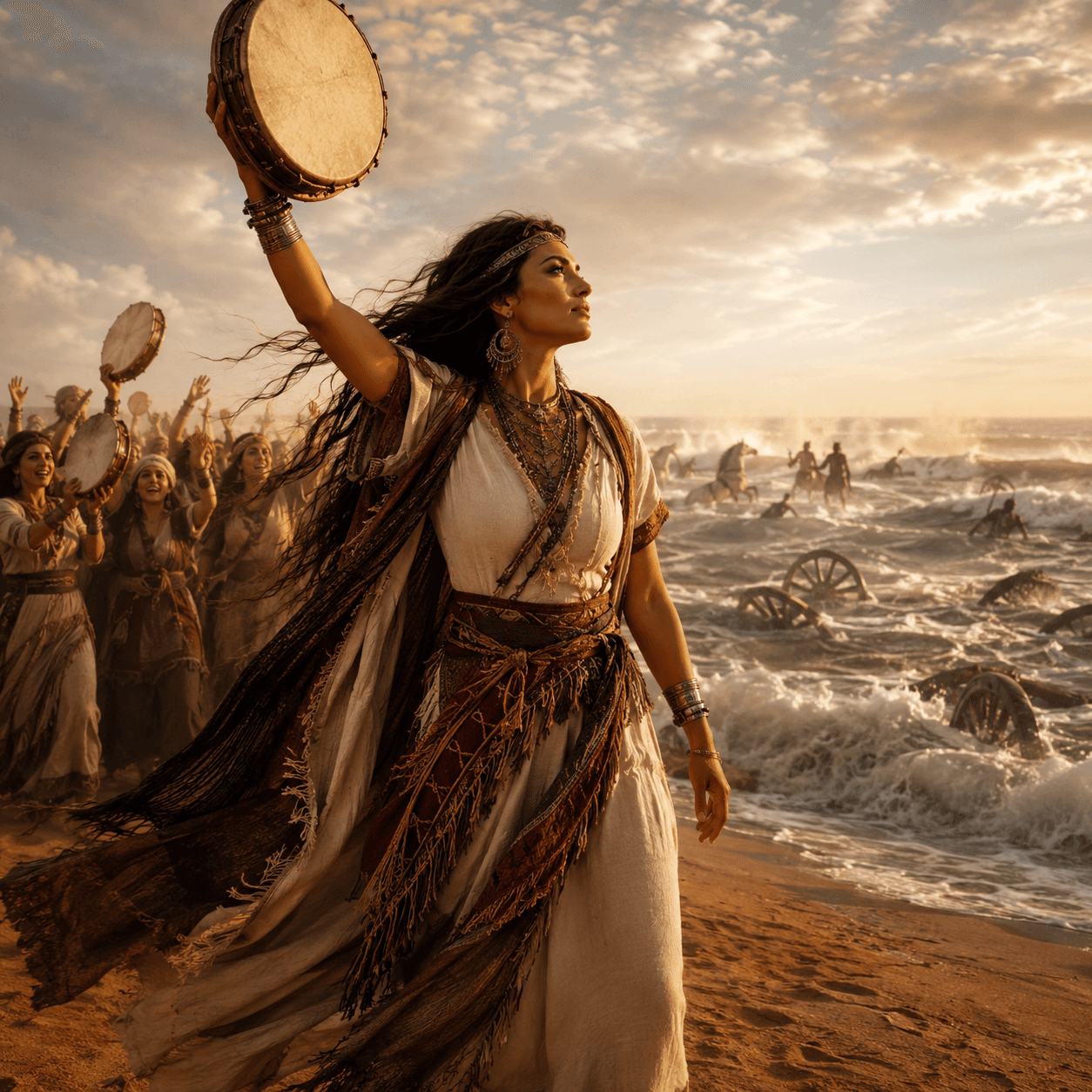 Miriam's Song From Exodus 15:20–21