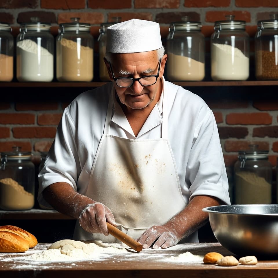 The old baker