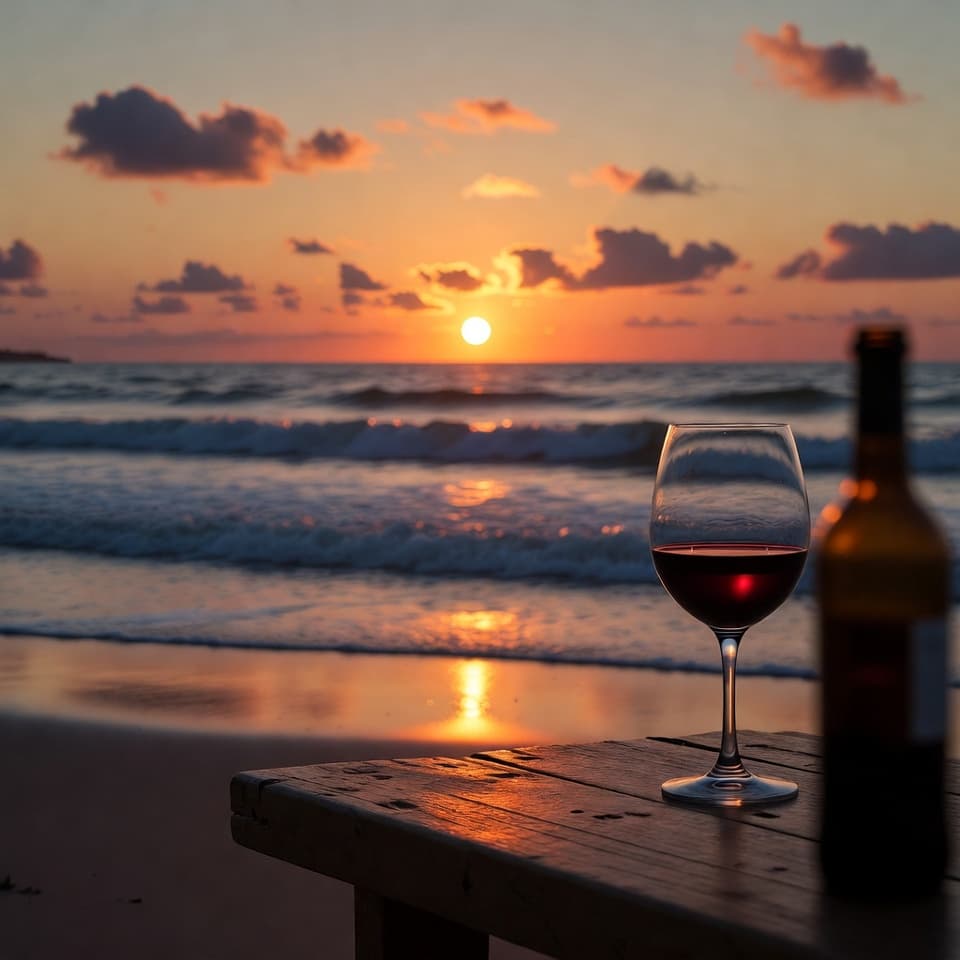 Slow Wine Sunset