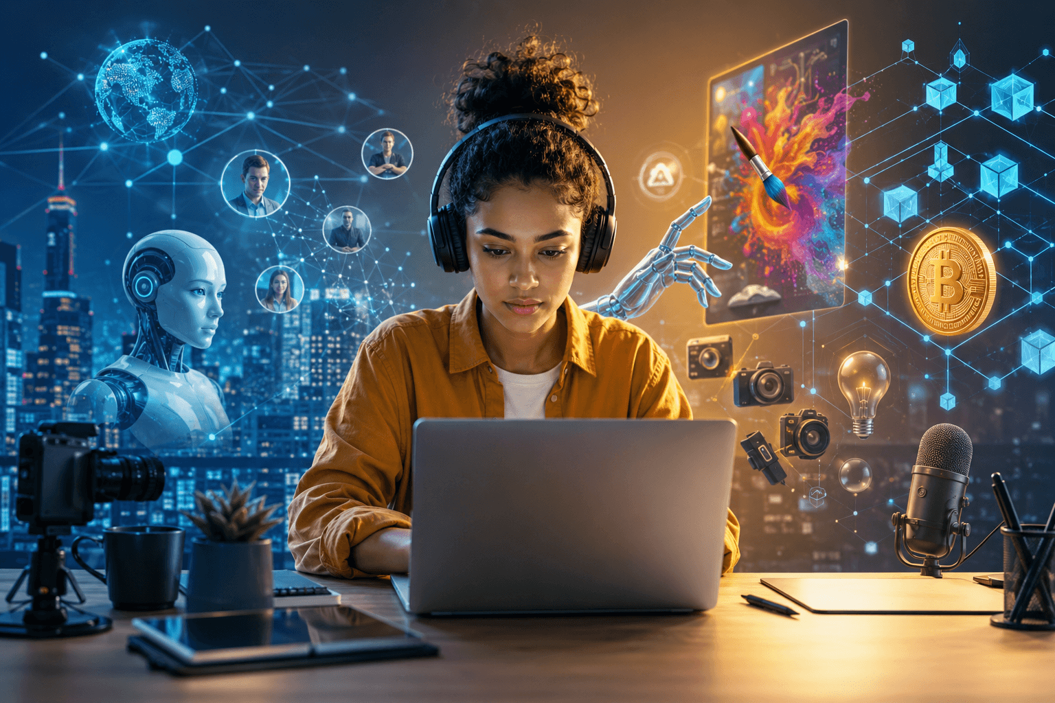 The Creator Economy: "Beyond the Classroom: How AI and Web3 Are Changing the Way We Work Online"
