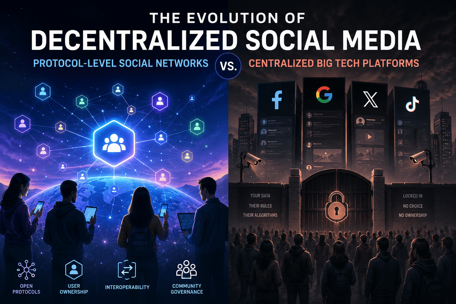 The Evolution of Decentralized Social Media