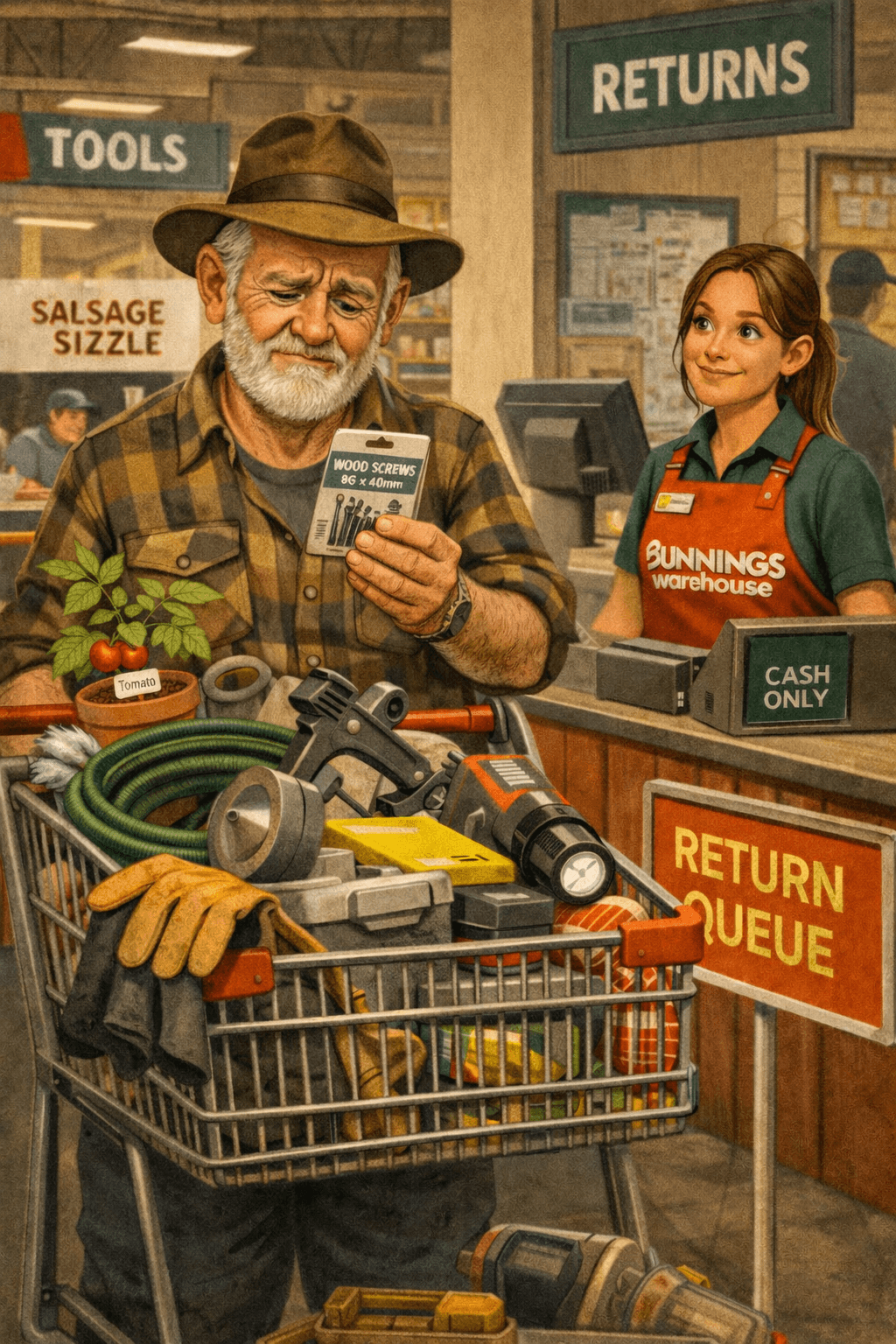 The Bunnings Mission : side missions lol