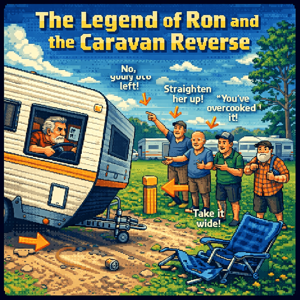 The Legend of Ron and the Caravan Reverse : A Yarn