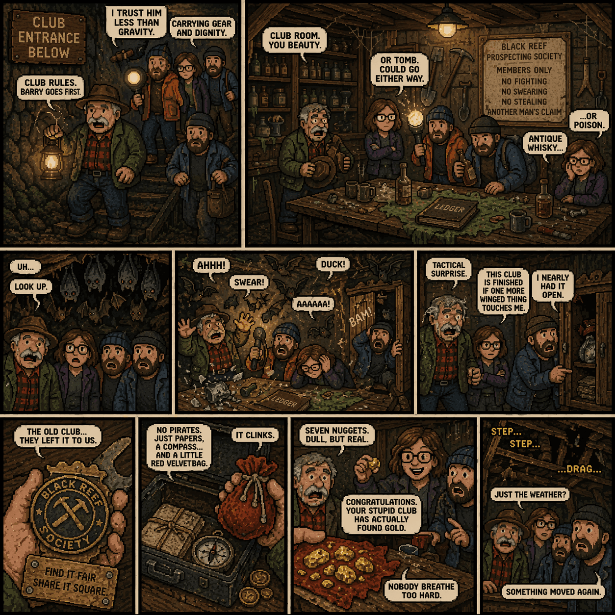 Episode 3: The Map in the Biscuit Tin : The Room Beneath Black Reef