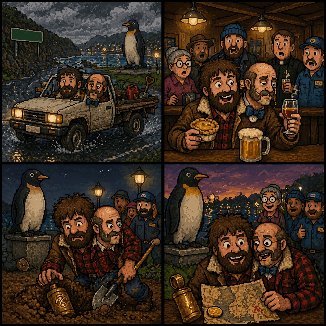 The Two Headed Tasmania : The Bogan of Penguin