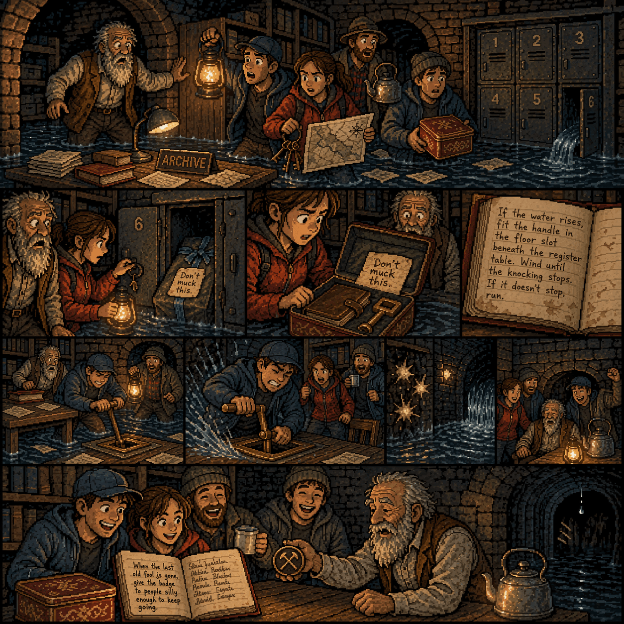 The Map in the Biscuit Tin : Episode 7: The Day the Water Rose