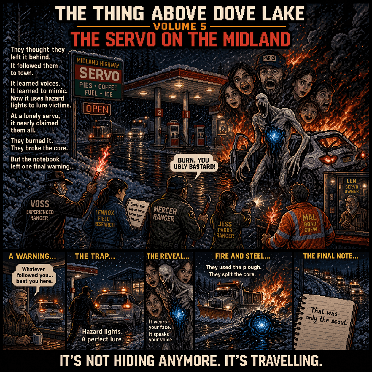 Volume 5: The Thing Above Dove Lake :The Servo on the Midland