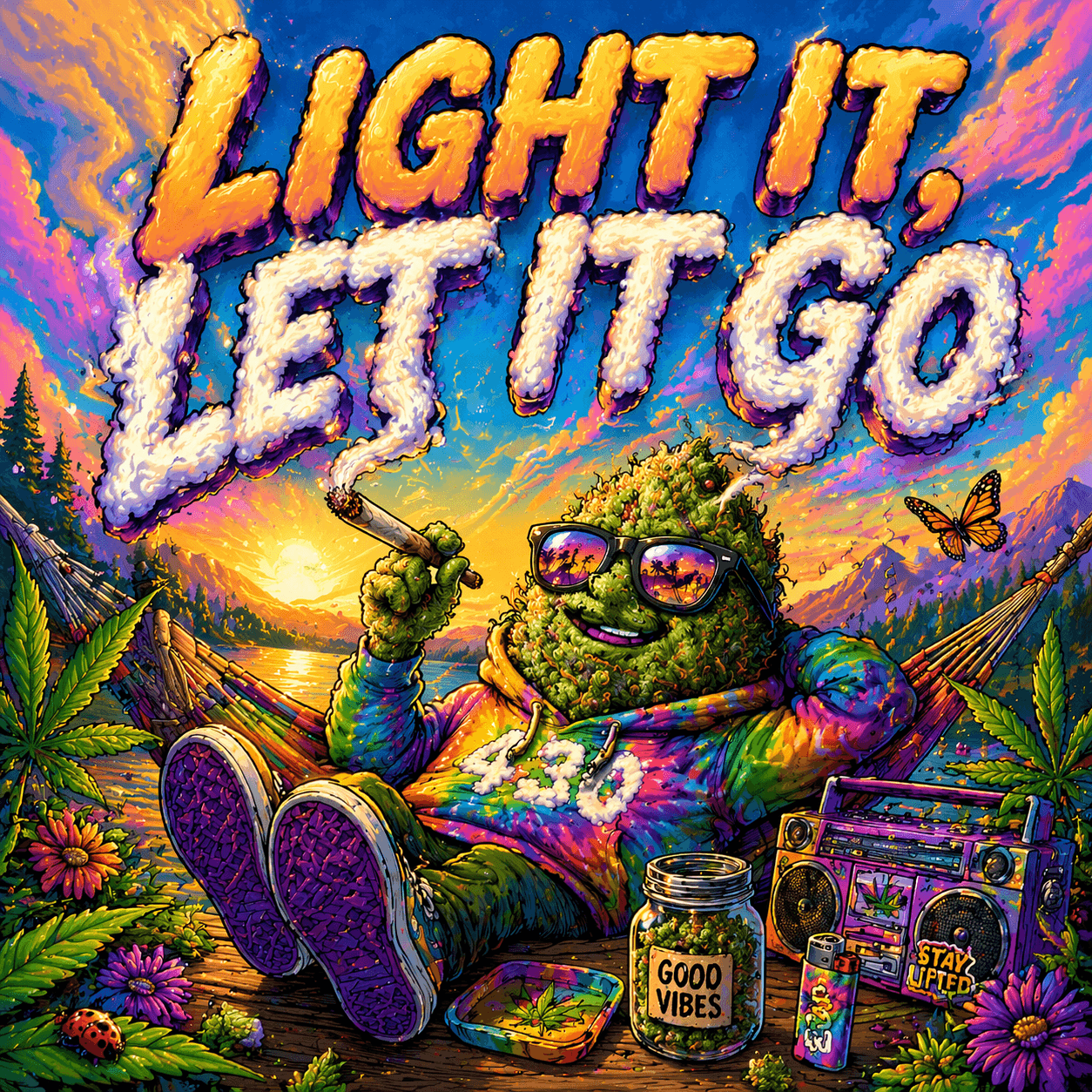 “Light It, Let It Go” 420 on a roll