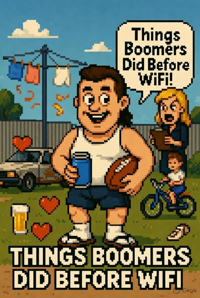 Things Boomers Did Before WiFi