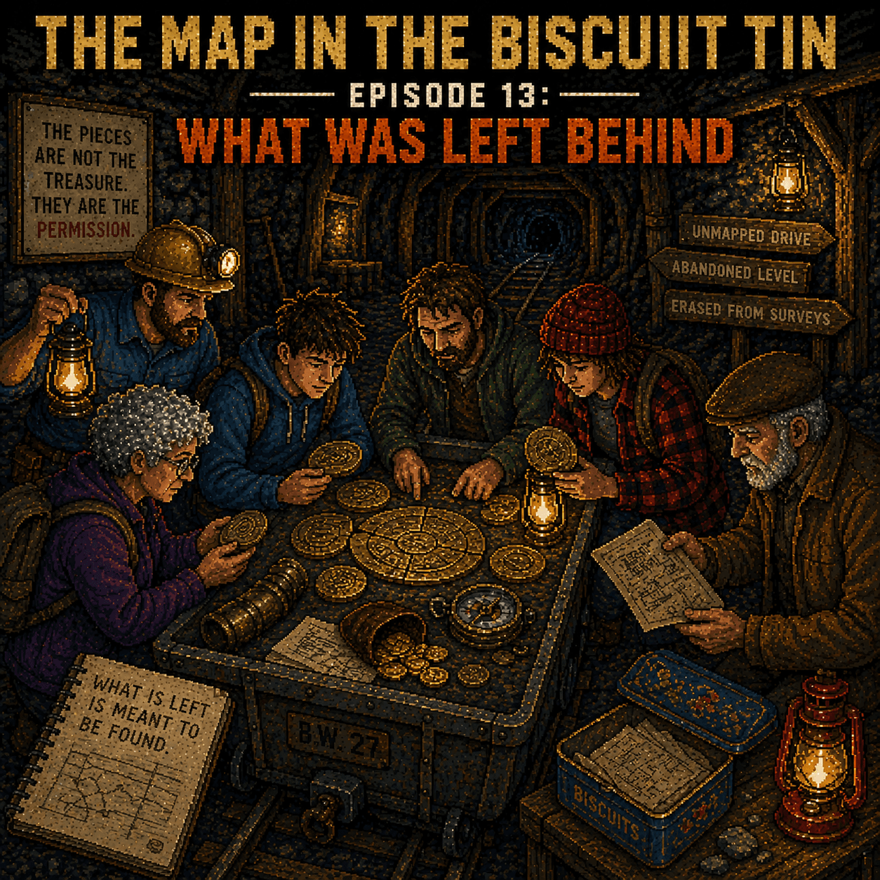 Episode 13: The Map in the Biscuit Tin What Was Left Behind