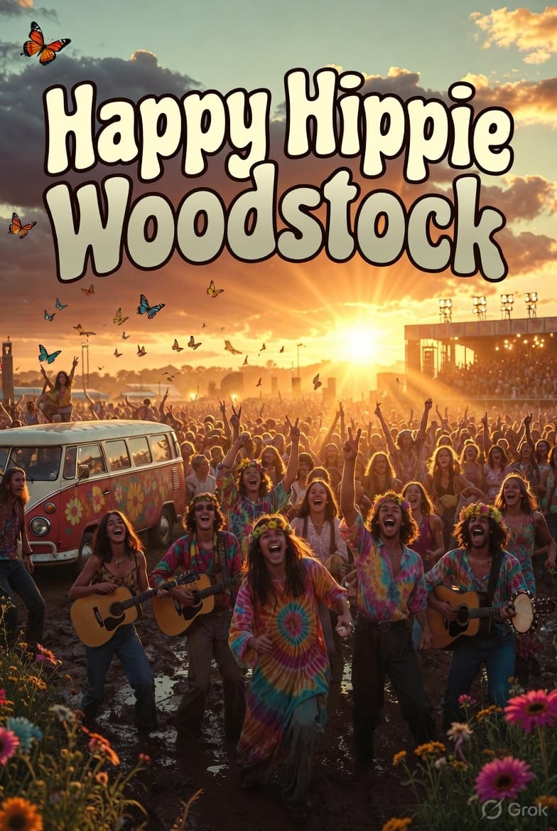 Hippie Happy Days, "mud in in feet "
