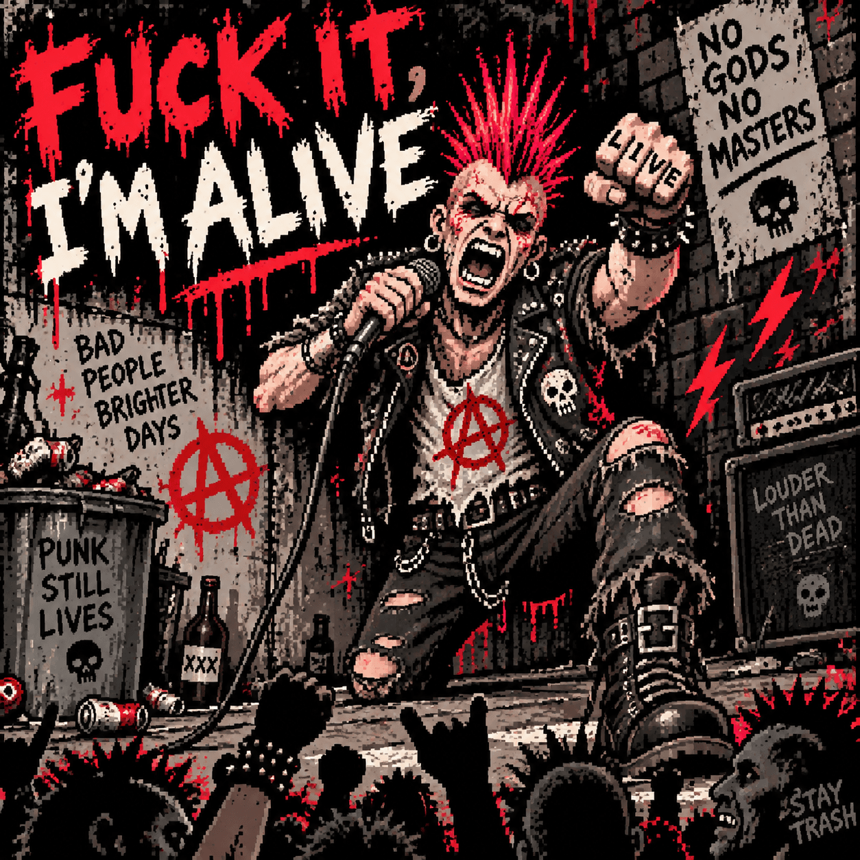FCK IT IM ALIVE