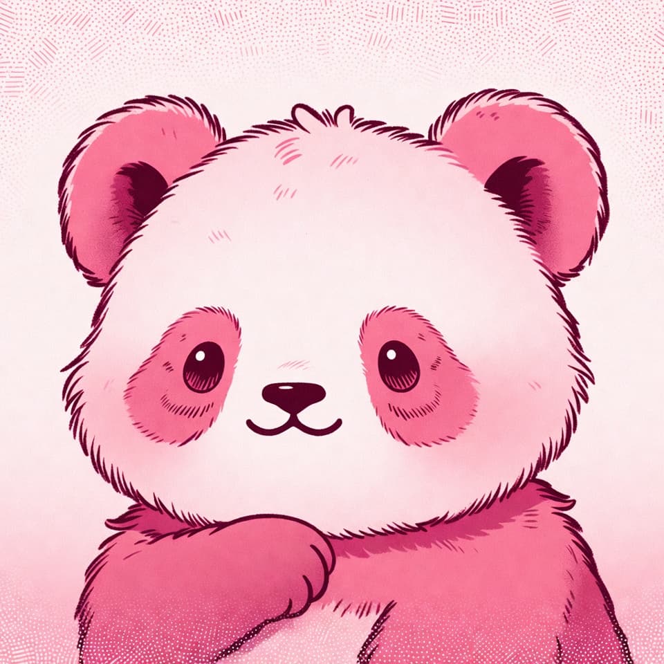 Iwant a pink panda
