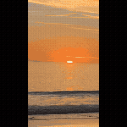 Golden Hour Concrete Carve