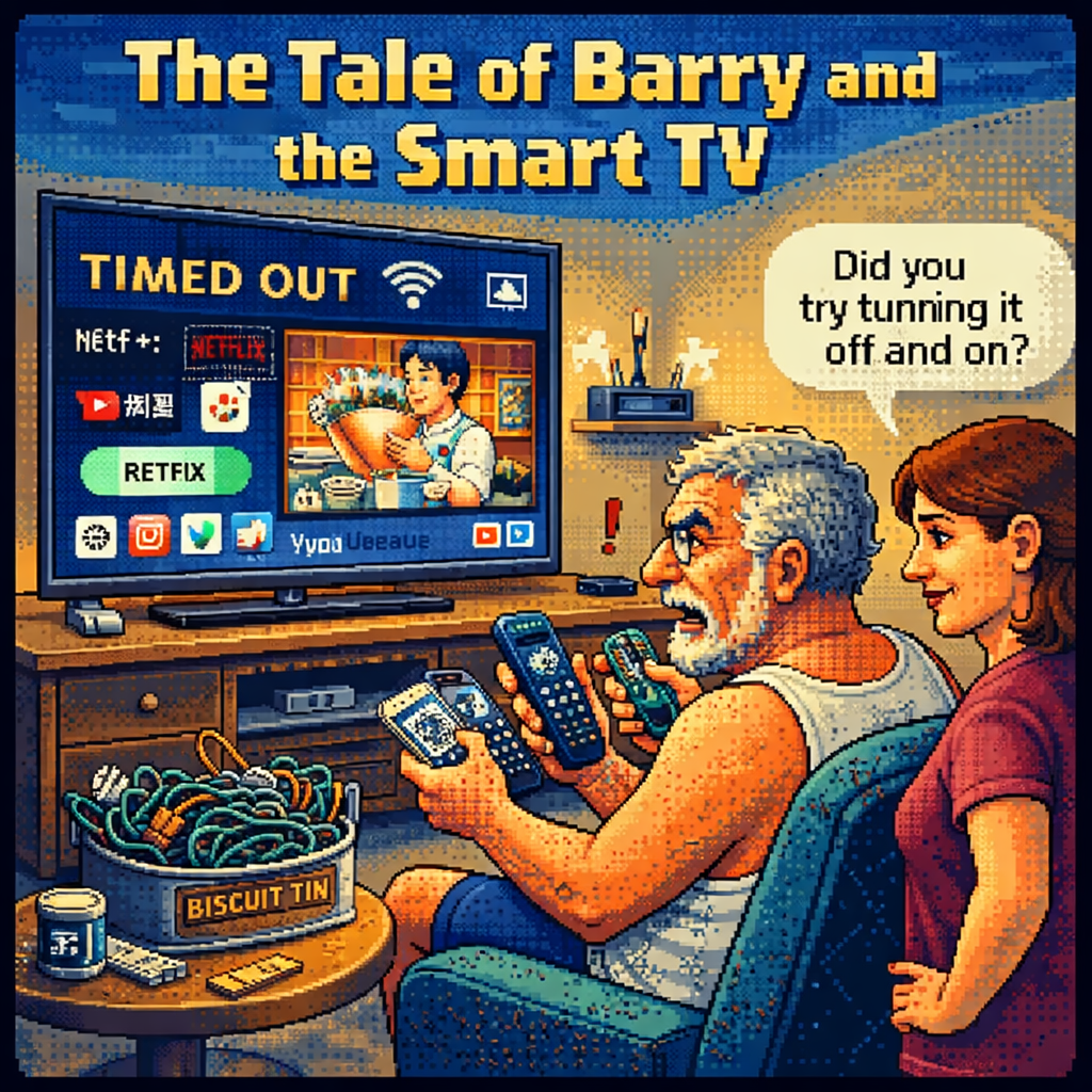 The Tale of Barry and the Smart TV : a Yarn by @aussieboomer | ÂTTN.LIVE